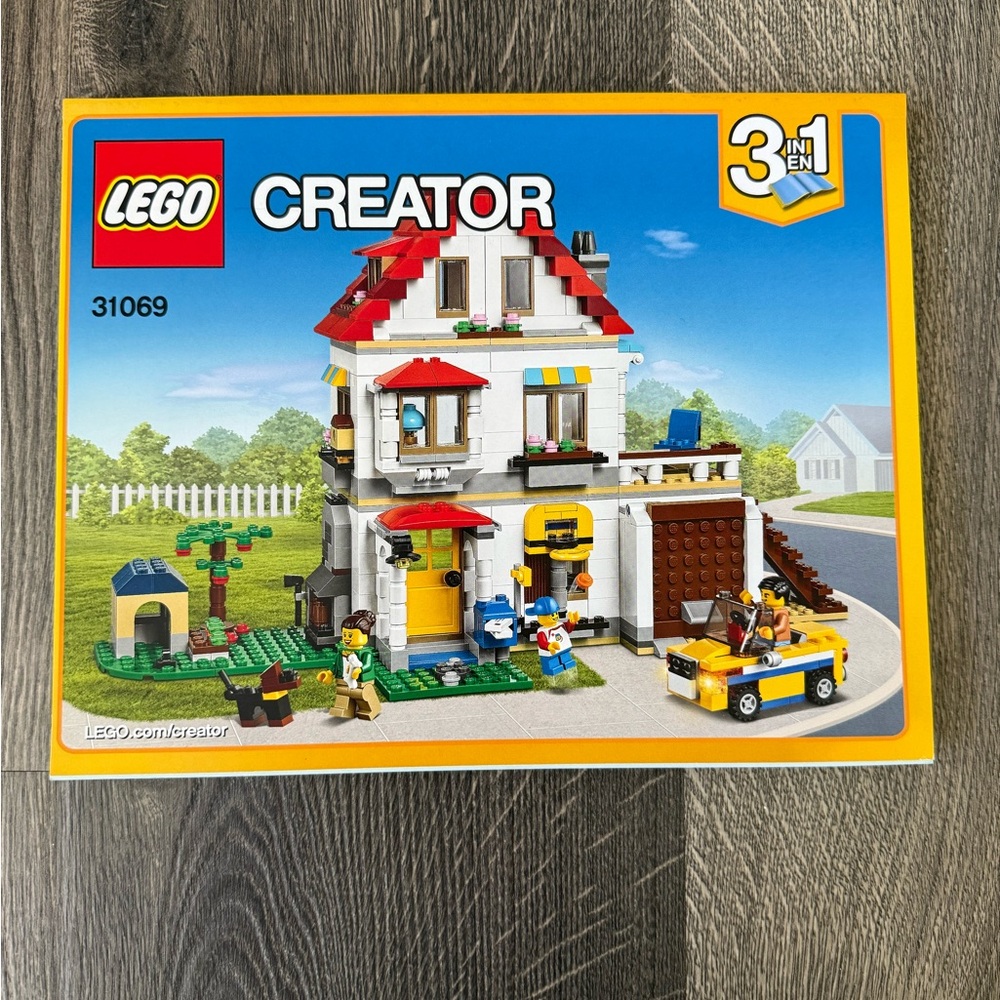 LEGO Creator 3-in-1 Modern Family Villa 31069 Instructions ONLY
